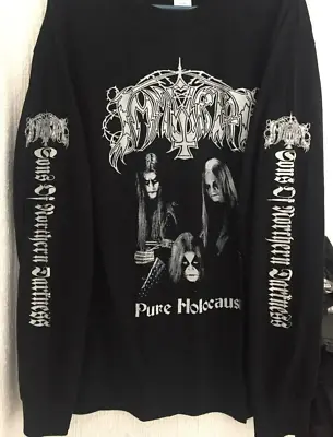 Immortal Long Sleeve L Shirt Taake Von Black Marduk Sigh Enslaved Emperor Watain • $32