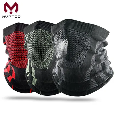 Winter Sport Neck Warmer Gaiter Fleece Scarf Motorcycle Ski Face Mask Bandana • $11.59