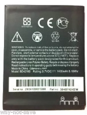 Replacement 3.7v Internal Battery For HTC THUNDERBOLT ADR6400L MYTOUCH BTR6400B • $17.89