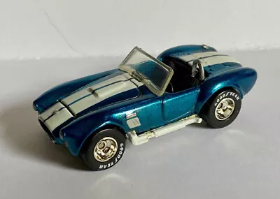 Hot Wheels 2003 Hall Of Fame Carroll Shelby Cobra 427 S/C In Blue W/ Real Riders • $7.99