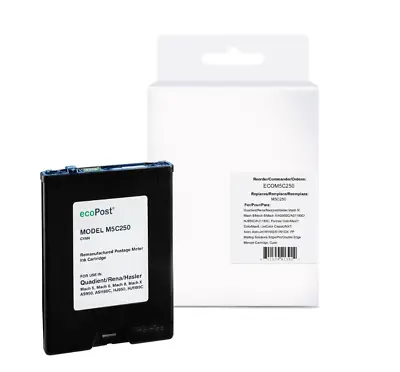 Quadient/ Neopost / HASLER / Rena M5C250 Memjet Cyan Ink Cartridge • $284.99