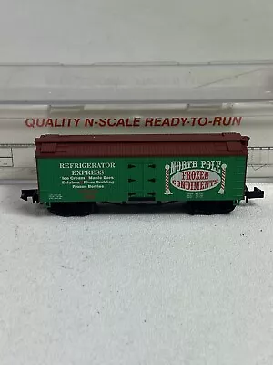 Round House Products N Scale 8946 North Pole Frozen Condiments Old Time Reefer • $23.99