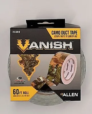 Allen Duct Tape Mossy Oak Obsession 25380 60 Feet Roll New Sealed NIB • $12.99