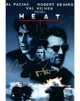 $109.41 • Buy Al Pacino Robert DeNiro Val Kilmer Signed 8x10 Photo Autographed With COA