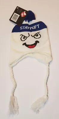 Ghostbusters Stay Puft Marshmallow Man Beanie Hat Official Merchandise BNWT(#90) • $69