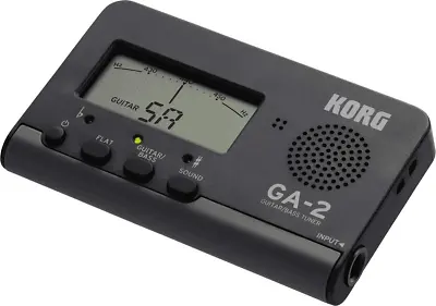 KORG GA-2 Compact Guitar/Bass Handheld Tuner Black • $102.95