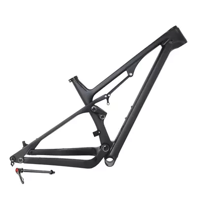 Full Carbon Soft Tail Shock Absorber Frame Off-road AM BOOST Mountain Bike Frame • $1092.24