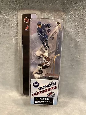 McFarlane Mats Sundin (Maple Leafs) & Peter Forsberg (Avalanche)  Action Figures • $10