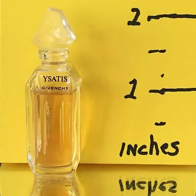 £12.62 • Buy VINTAGE Ysatis Givenchy .17 Oz PARFUM  BOTTLE Mini Perfume