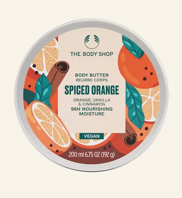 £9.99 • Buy The Body Shop Spiced Orange Body Butter 200ml Christmas Gift Seasonal Edition