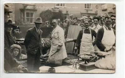 £9.95 • Buy REVIVAL OF CHIPPING NORTON MOP 1930 - OX ROAST: Oxfordshire Postcard (C68577)