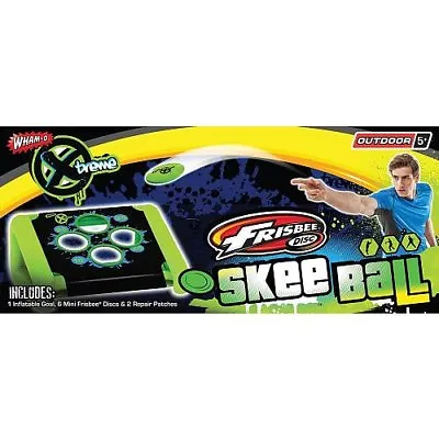 TOYS:  Wham-O FRISBEE DISC SKEE BALL Inflatable Goal 6 Mini Discs Game  NEW • $32.56