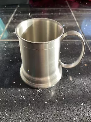 Pewter Tankard 4.5 Inches Tall 503 Grams By Renaissance Never Used  • £5