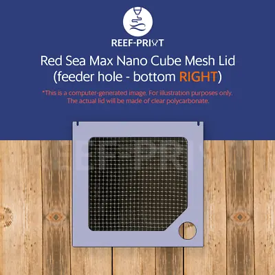 Aquarium Mesh Lid For Red Sea MAX Nano Cube (450mm X 450mm) | Jump Guard  • £110
