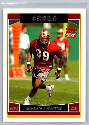 2006 Topps #314 Manny Lawson • $1.10