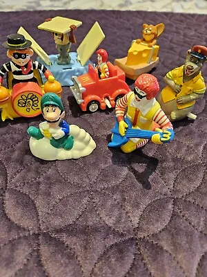 Seven Mcdonalds Happy Meal Toys 90's • £8.50