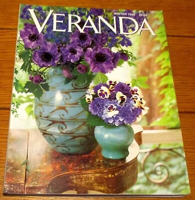 1998 Veranda Magazine  Winter Edition  272 Pages • $12.50