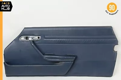 72-84 Mercedes R107 450SLC 350SL Right Side Interior Door Panel Blue OEM • $199.20