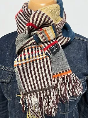 Wallace Sewell Scarf Woven  100% Pure Lambswool Unisex Scarf  Exclusive For Tate • £49.99