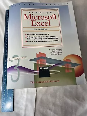 Running Microsoft Excel Second Edition The Cobb Group 1991 • $9.99