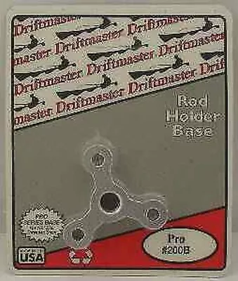 Driftmaster 200B 1/2  Star Base For Pro Rod Holder Aluminum • $46.16