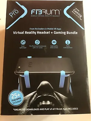 NEW Virtual Reality 3D Glasses FIBRUM Virtual Reality Headset + Gaming Bundle • $18.99