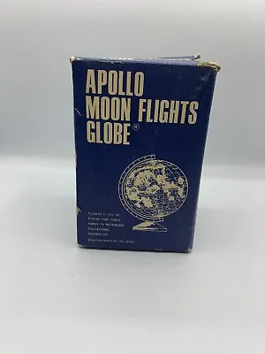 1970 Apollo Moo Flights 11-19 Lunar Globe • $129.99