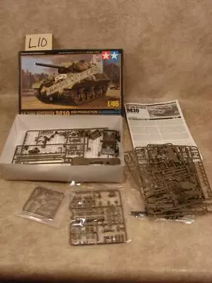 L10 Vintage Tamiya 1:48 U.s Tank Destroyer M10 Mid Model Kit # 32519 • $25.99