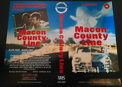 Macon County Line Vfo Promo Video Sleeve Only • $6.90