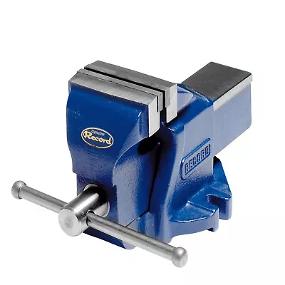 IRWIN Record 125mm 5  Mechanics Vice Hardened Steel Jaws Fused Steel Handle • $273.75