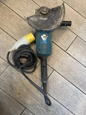 Makita 9 Inch Angle Grinder 110v Working Ga702 • £25