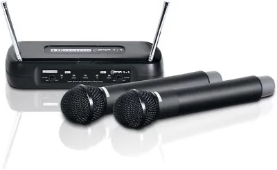 LD Systems ECO2x2 Dual Handheld UHF Wireless Microphone System 863.9/864.9 BOXED • £190