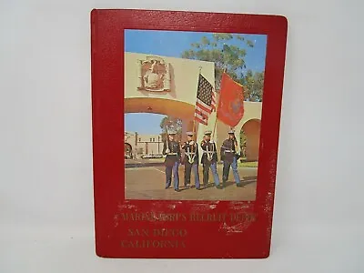 Marine Corps Recruit Depot Sand Diego California Annual Manual Yearbook  1993 • $20.50