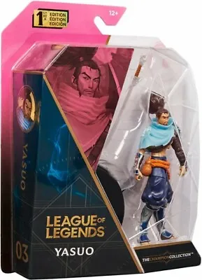 $9.99 • Buy League Of Legends, 4-Inch Yasuo Figure 03 The Champions Collection