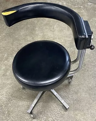 Vintage Dentsply 6465 Adjustable Medical Doctor Dentist Exam Stool Chair USA • $350