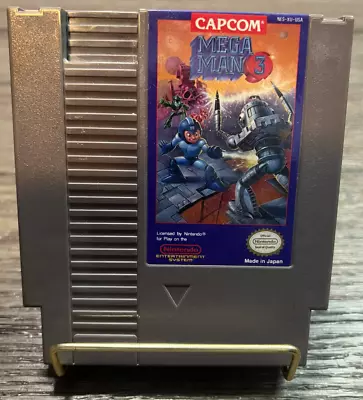 Mega Man 3 (Nintendo NES 1990) Cart Only - Tested And Working • $29.99