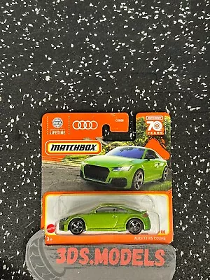 Matchbox Audi Tt Rs Green 1:64 **combine Postage** • £3.95