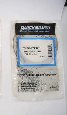 New Mercury Mercruiser Quicksilver OEM Part # 23-864596061 RACE-THRUST BRG. • $18.95