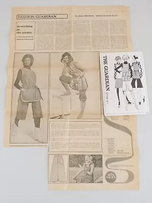 Guardian Sewing Pattern No 1 - Size 14 - Knickerbockers Gauchos Skirt Tabard • £2.50