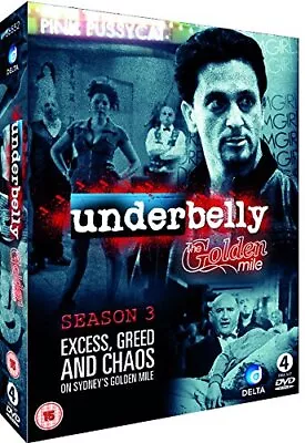 Underbelly -The Golden Mile Season 3 [DVD] - DVD  JOVG The Cheap Fast Free Post • £20.98