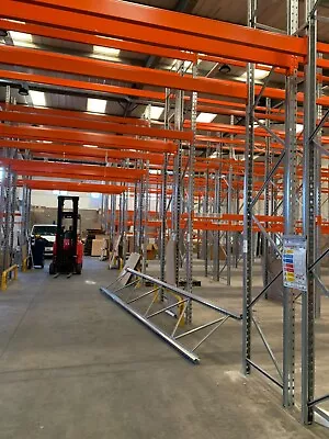 HEAVY DUTY WAREHOUSE PALLET RACKING Upright 5.5m X900mm  Beams 2.7m Plus Decking • £85