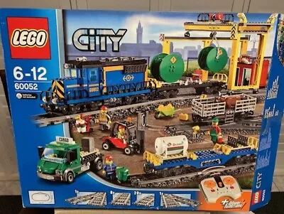 LEGO CITY: Cargo Train (60052) + Extra Tracks (7499) • $102.50