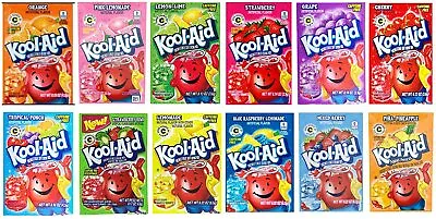 £3.95 • Buy Kool-Aid Mixed Flavour Sachets (19 Flavours Variant) American Import