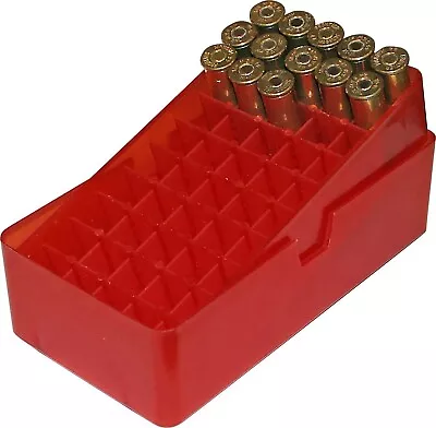 MTM 50 Round 44/45 Cal Slip-Top Handgun Ammo Box • $6.92