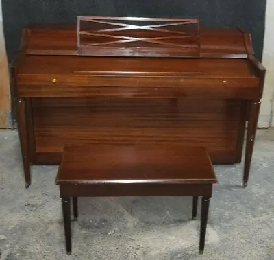 $350 • Buy Vintage 1960 Acrosonic By Baldwin Spinet Piano With Matching Bench