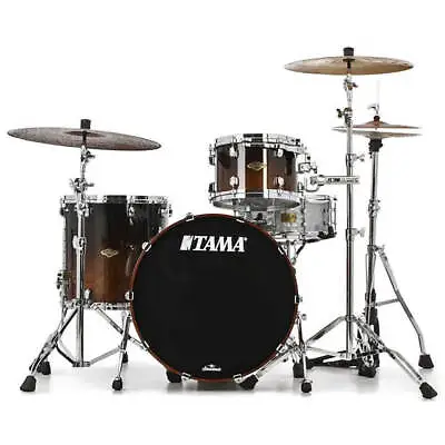 Tama Starclassic Walnut/Birch 3pc Drum Set Transparent Mocha Fade • $1699.99