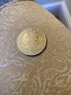 2002 UK £5 Five Pound Coin Queen Elizabeth The Queen Mother 1900-2002 • £10