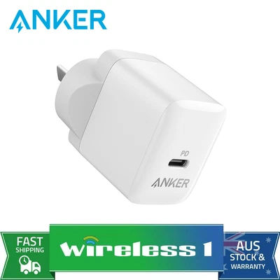 $29 • Buy Anker PowerPort III 20W PD USB-C Charger - White A2631T21