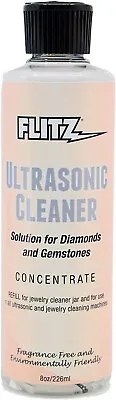 Jewelry Cleaner Solution For Ultrasonic Cleaner & More. Silver Gold Diamond Gem • $14.99