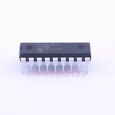 5PCSx PIC16F1826-I/P DIP-18 MICROCHIP Microcontroller • £25.32
